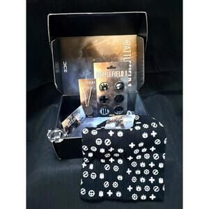Battlefield 1 | Frontline Pack Merch Box Thinkgeek - Beanie, Pins, More OPEN BOX